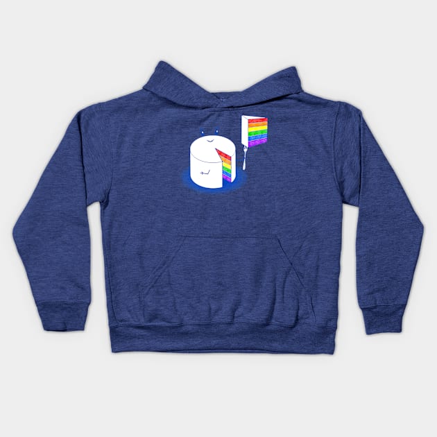 Sweet Pride 2 Kids Hoodie by Laura Brightwood